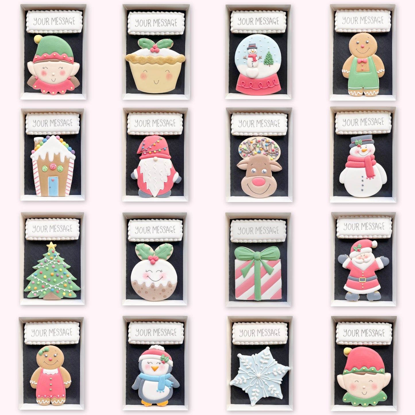 Personalised Christmas Biscuits