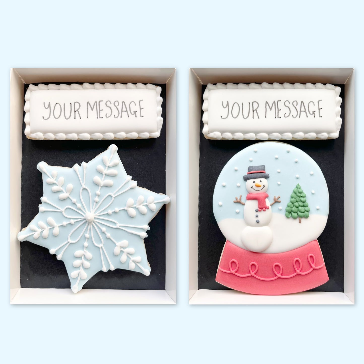 Personalised Christmas Biscuits