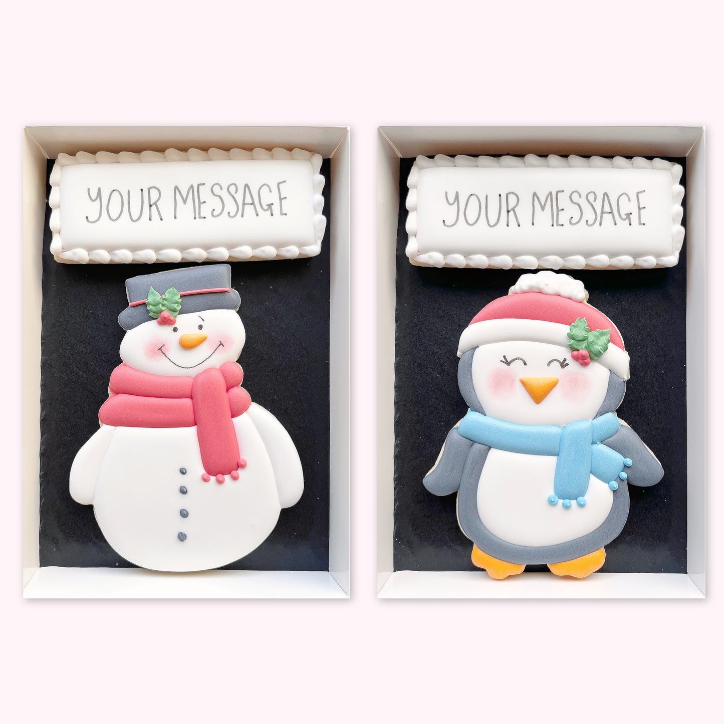 Personalised Christmas Biscuits