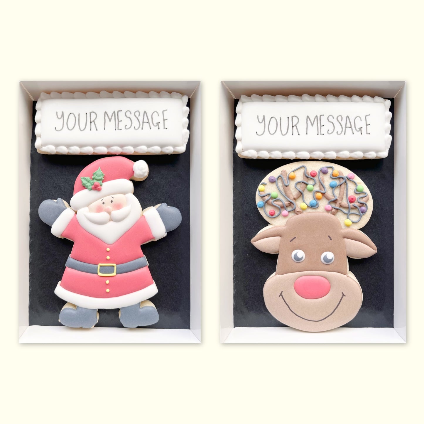 Personalised Christmas Biscuits
