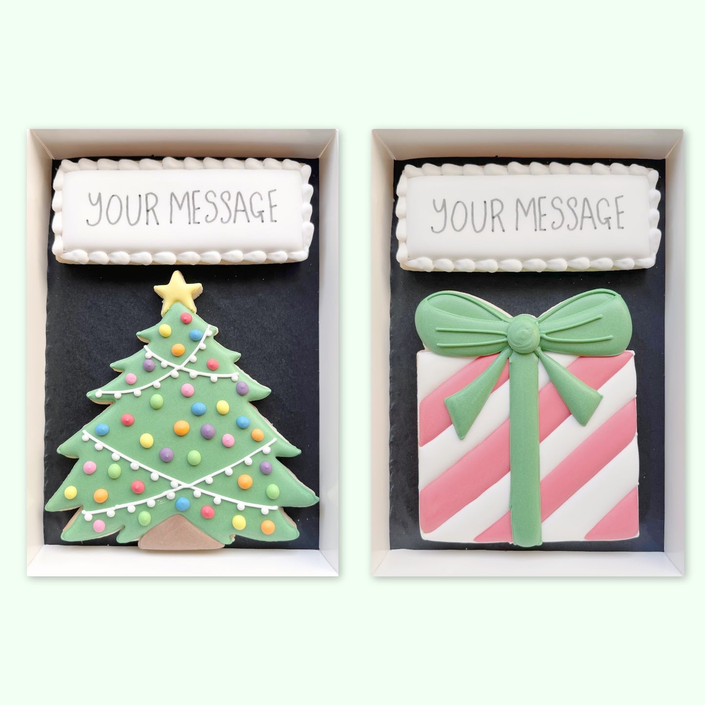Personalised Christmas Biscuits