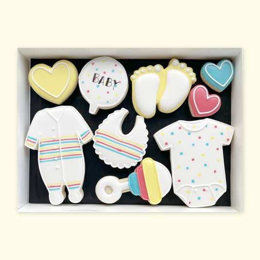 New Baby Iced Biscuits