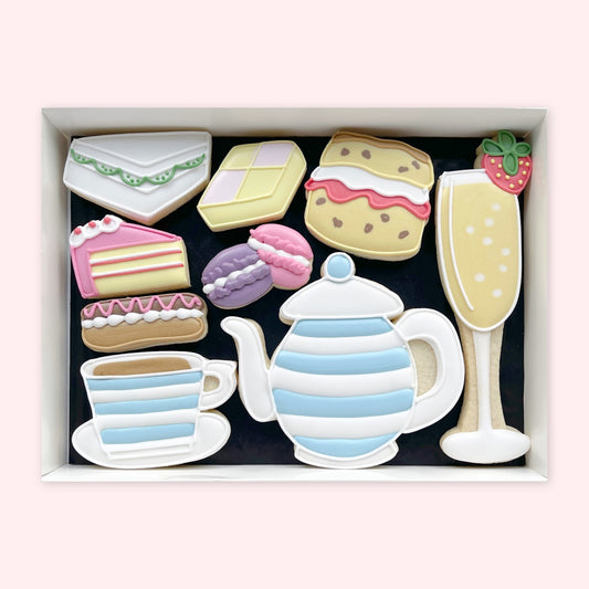 Afternoon Tea Iced Biscuits