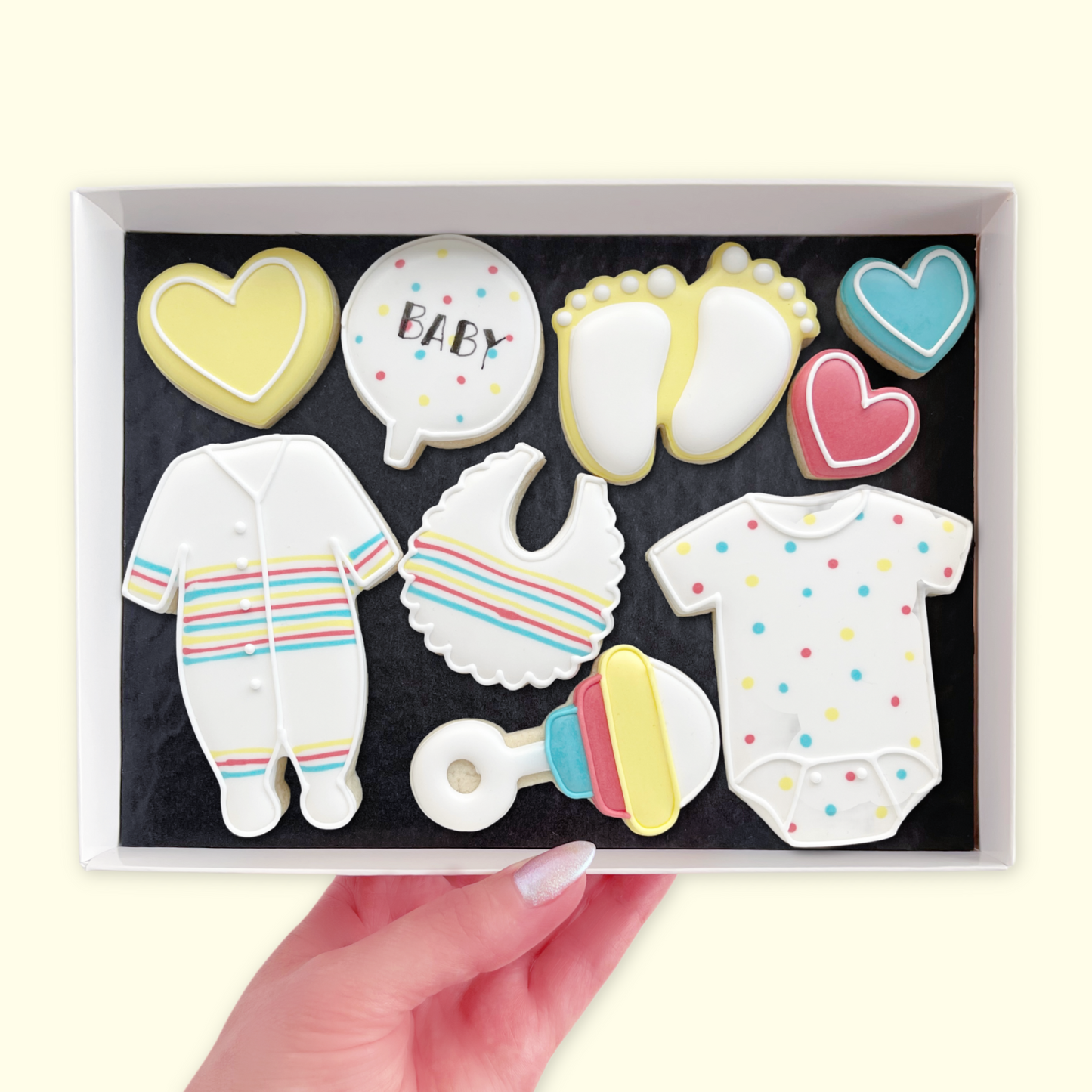 New Baby Iced Biscuits