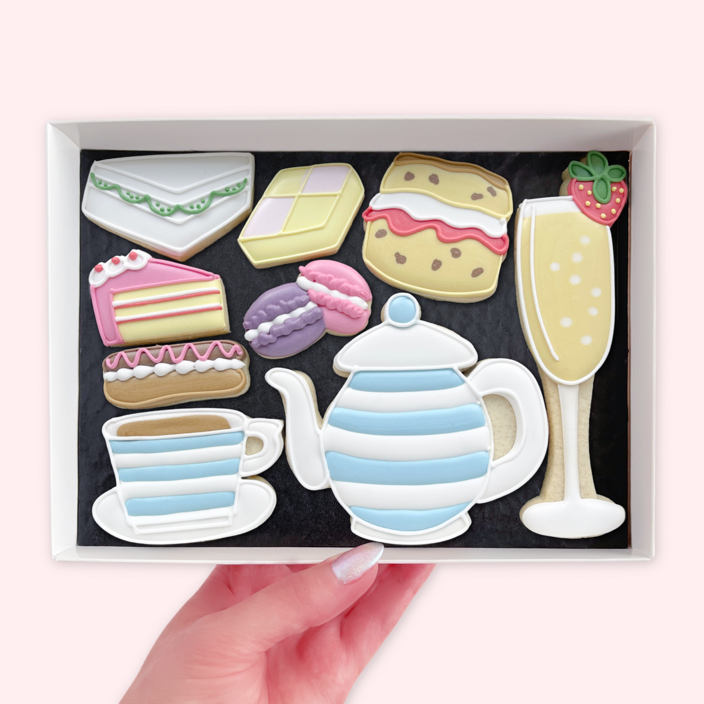 Afternoon Tea Iced Biscuits