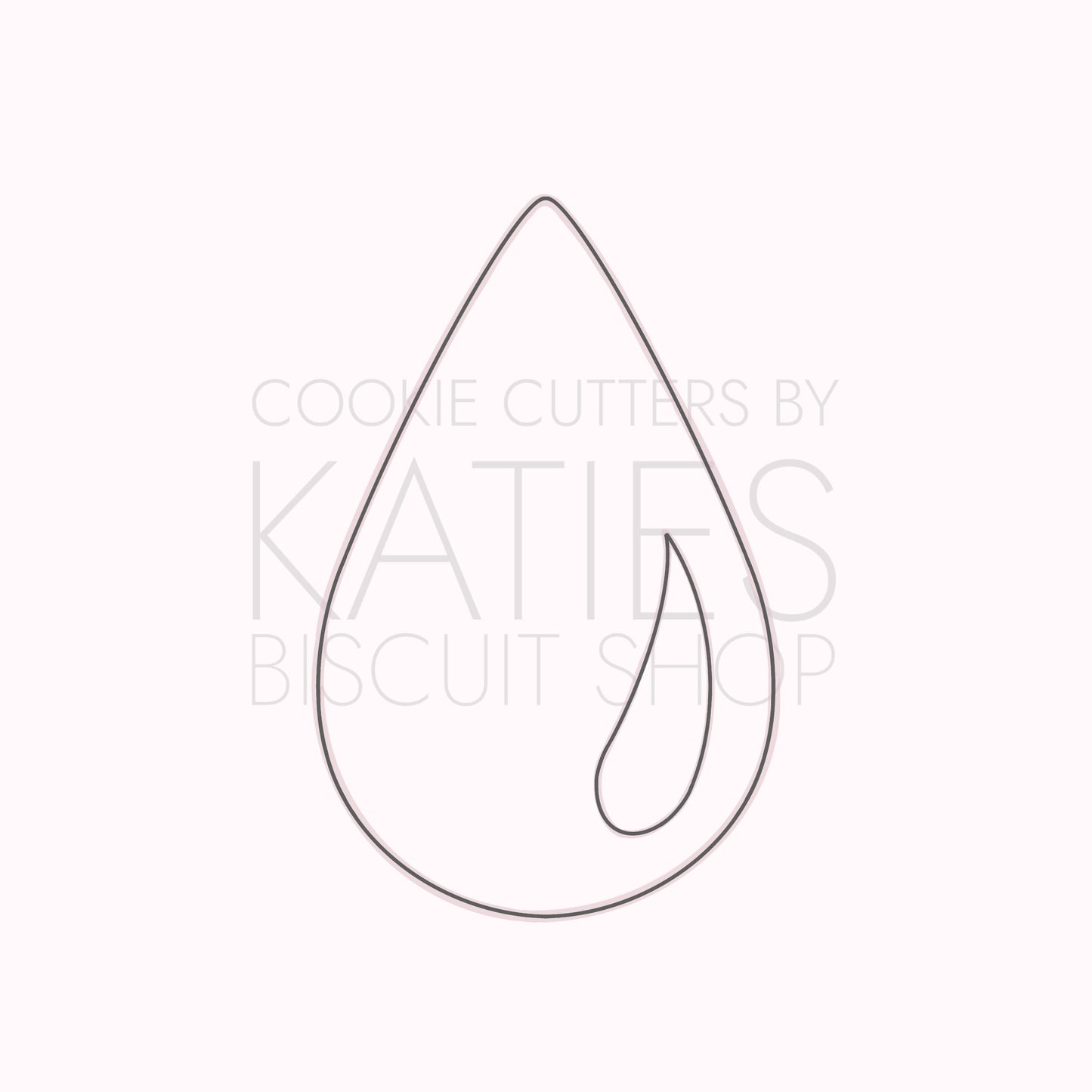 Rain Drop Cookie Cutter