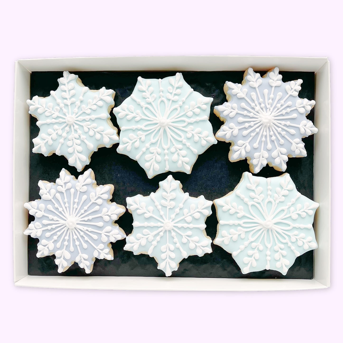 Snowflake Iced Biscuits