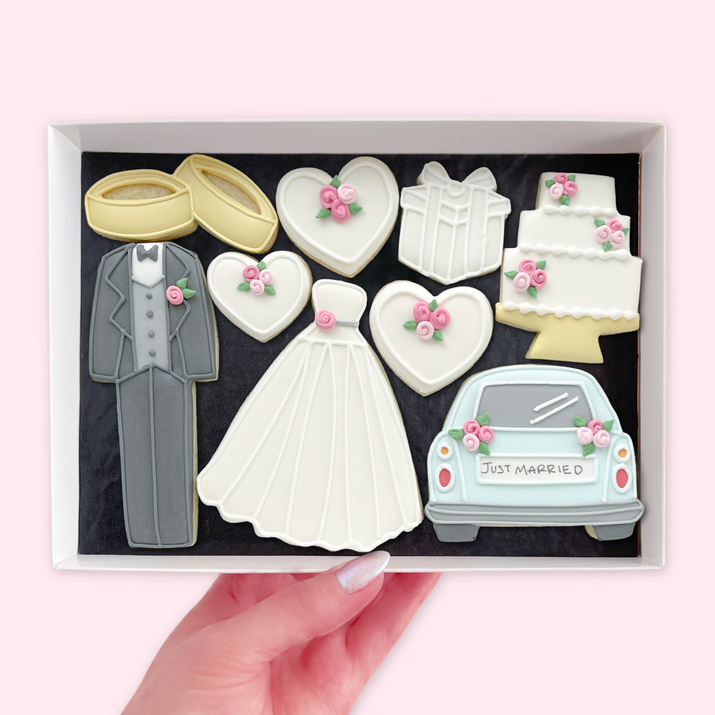 Wedding Day Iced Biscuits