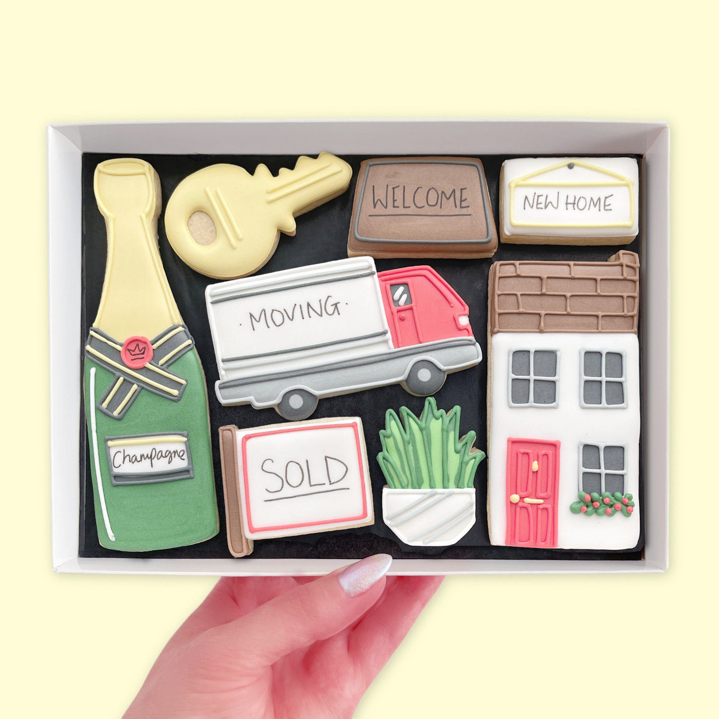 New Home Iced Biscuits