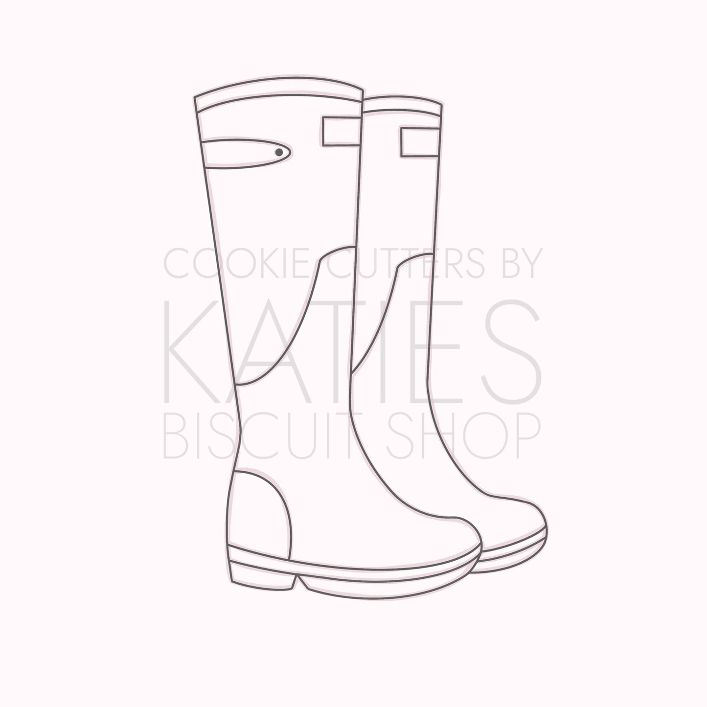 Wellington Boots Cookie Cutter