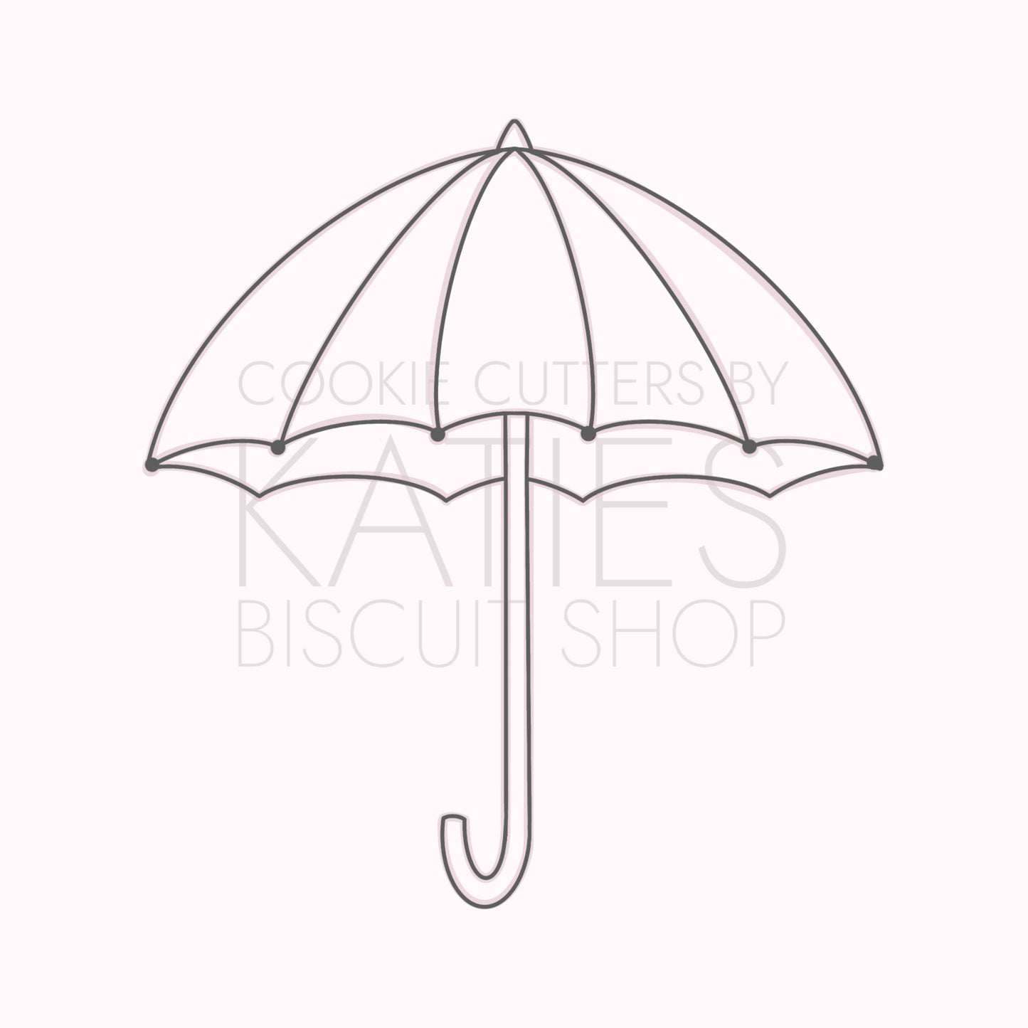 Umbrella Cookie Cutter
