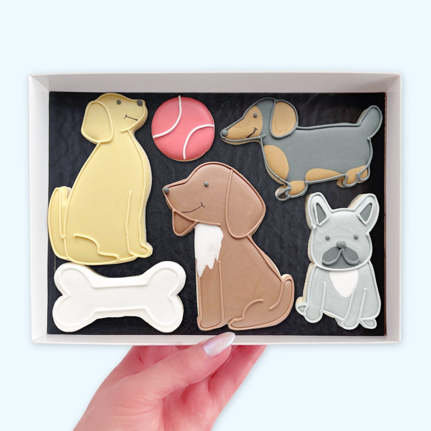 Dog Lovers Iced Biscuits