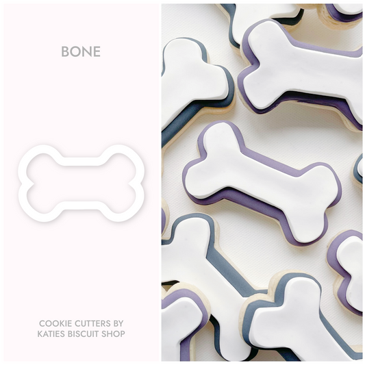 High-quality PLA 3D printed bone cookie cutter