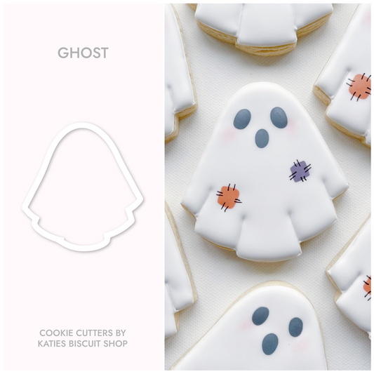High-quality PLA 3D printed  ghost cookie cutter