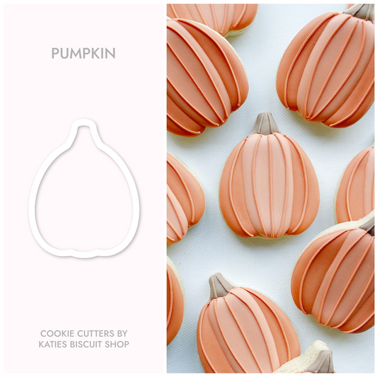 High-quality PLA 3D printed pumpkin cookie cutter