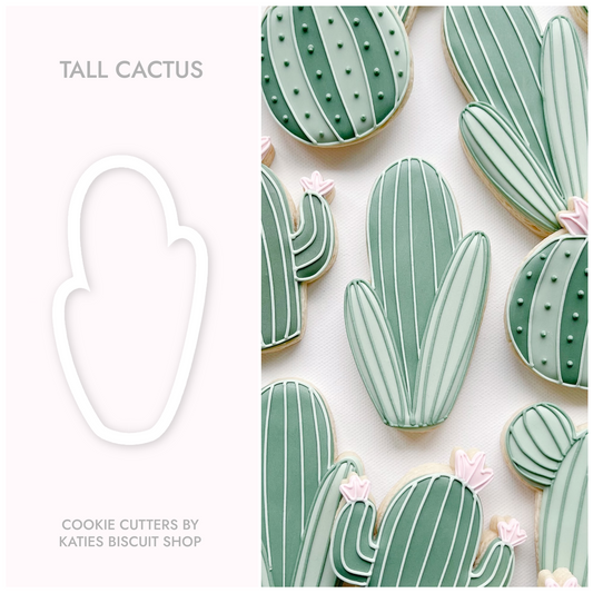 High-quality PLA 3D printed cactus cookie cutters