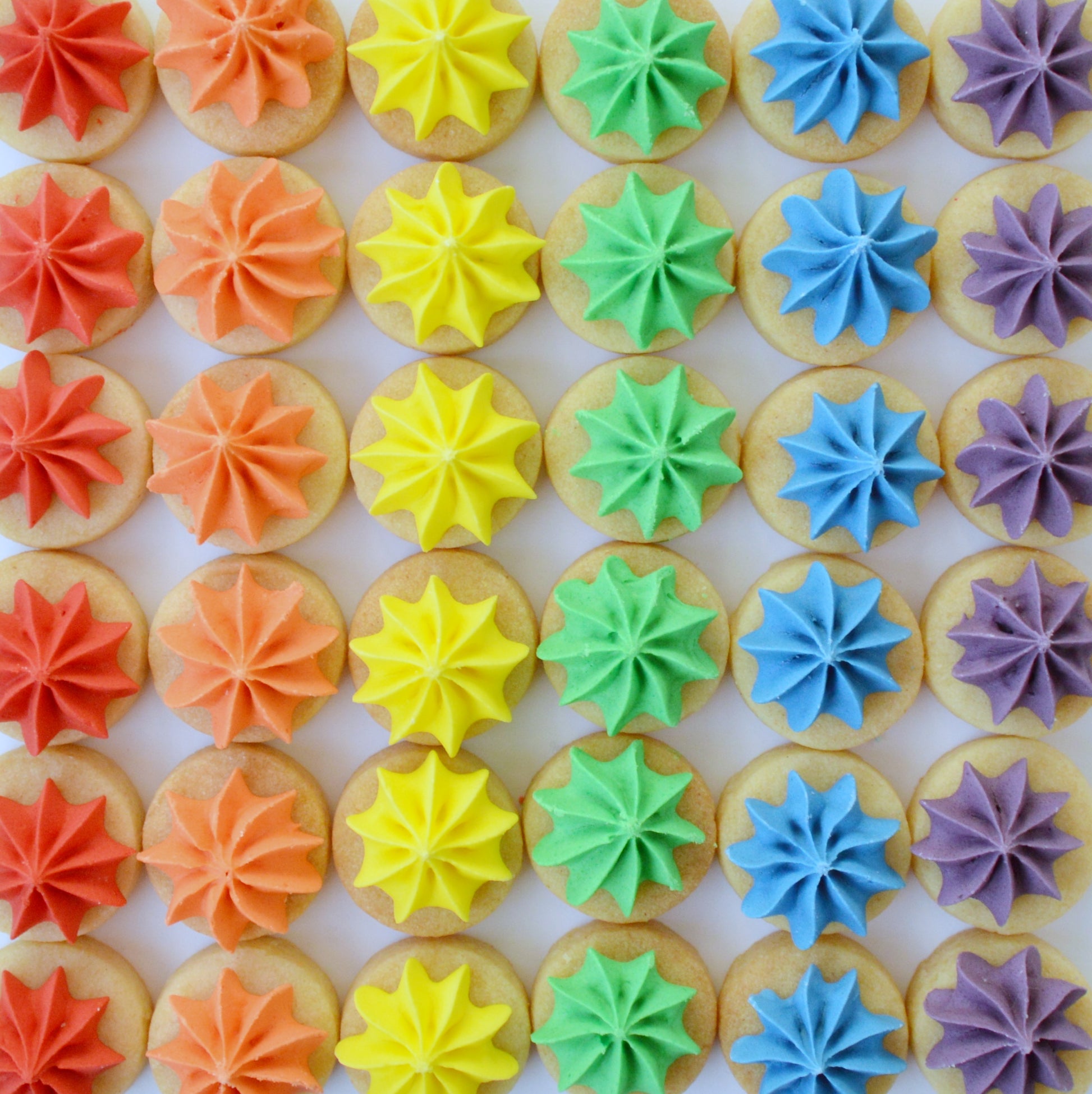 rainbow biscuit gems 