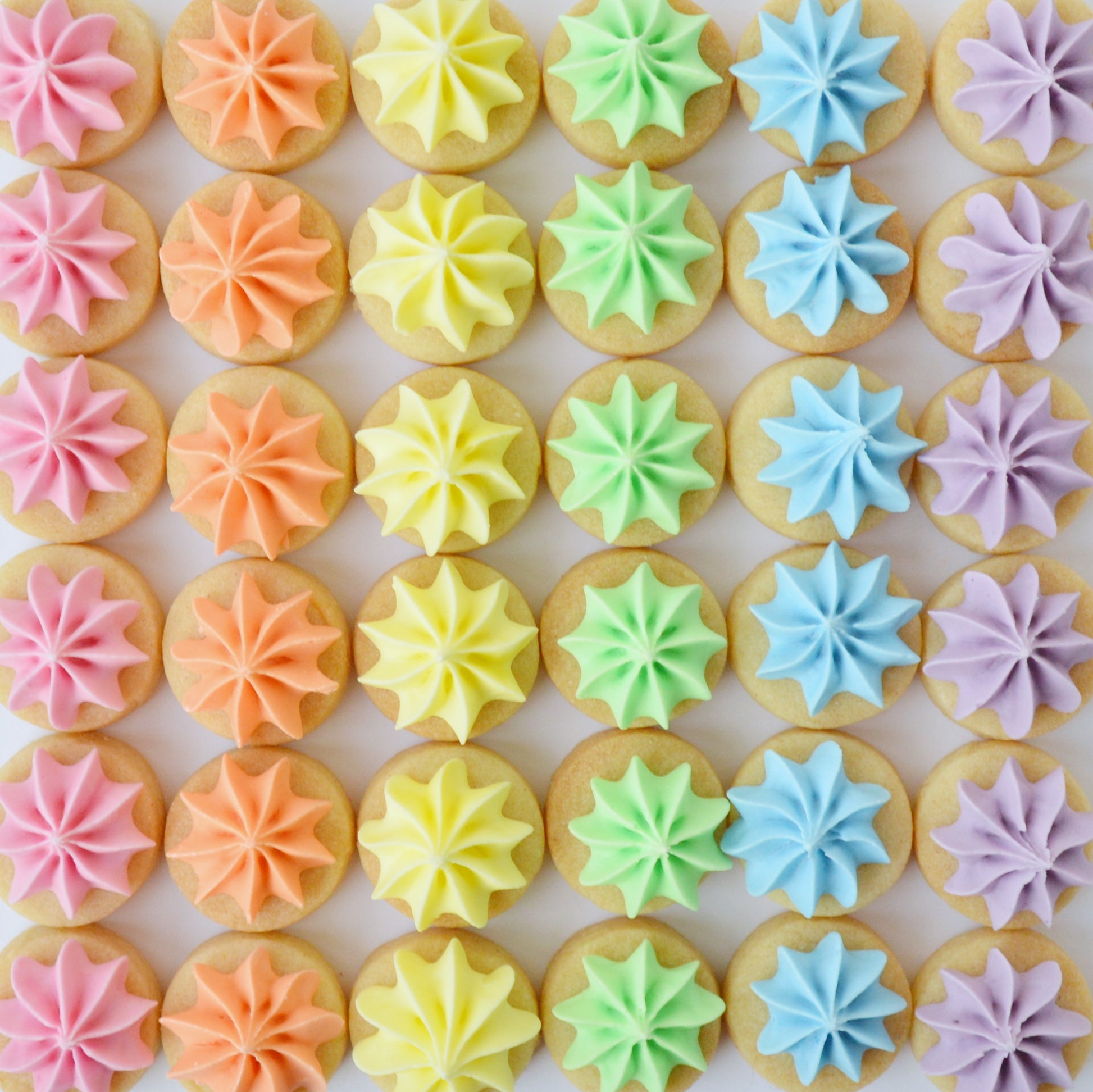 rainbow biscuit gems 