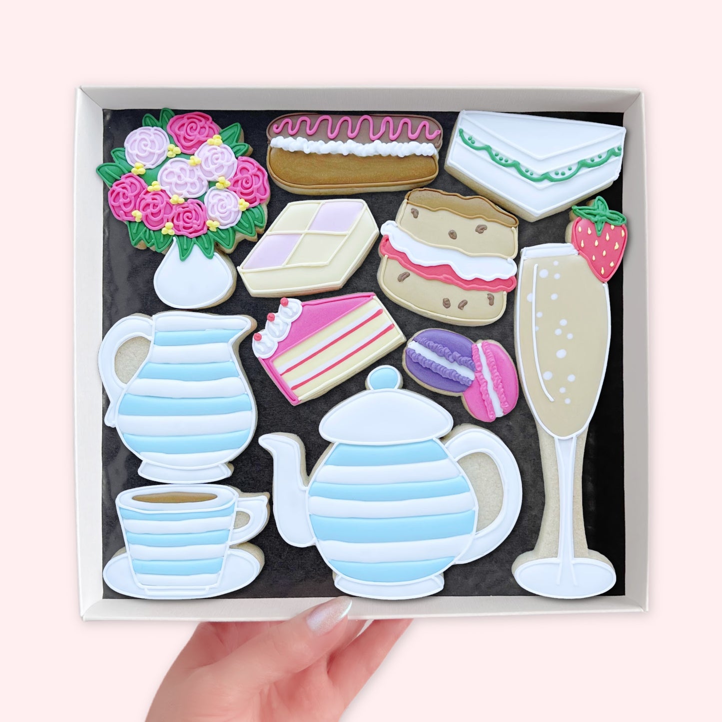 Afternoon Tea Iced Biscuits