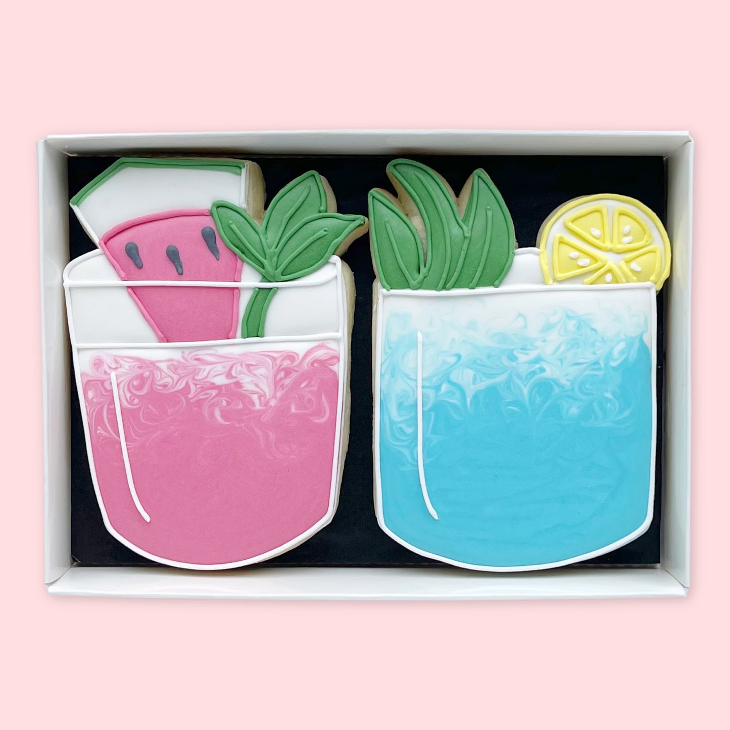 Cocktails Iced Biscuits