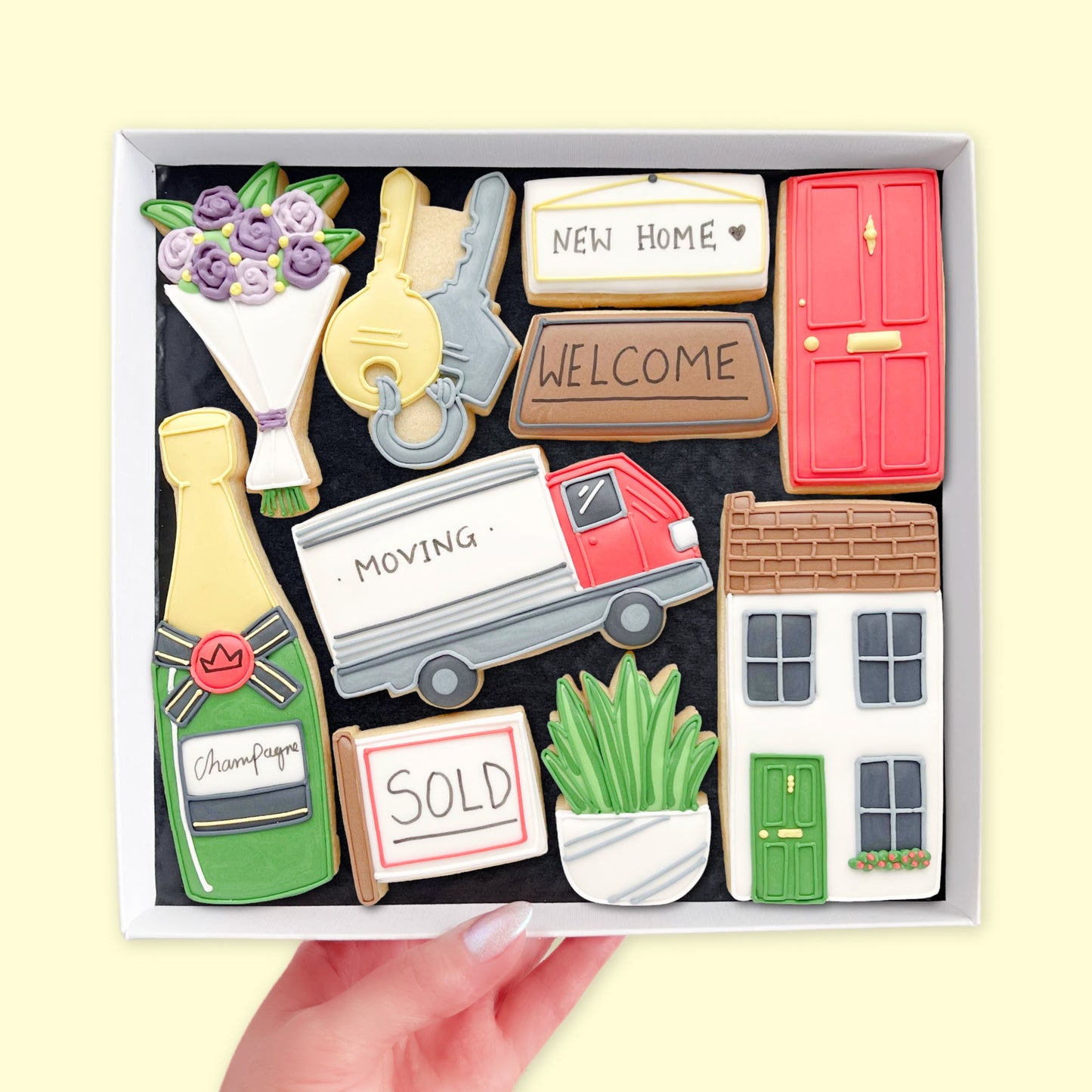 New Home Iced Biscuits