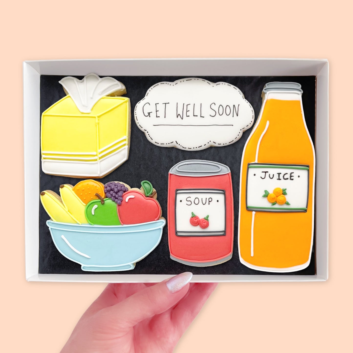 Get Well Soon Iced Biscuits